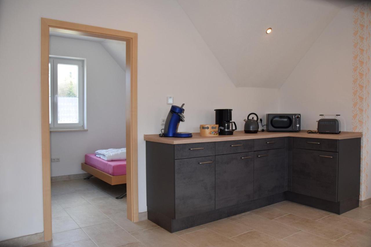 Apartamento Pferdefreunde Loberhof Weihenzell Exterior foto